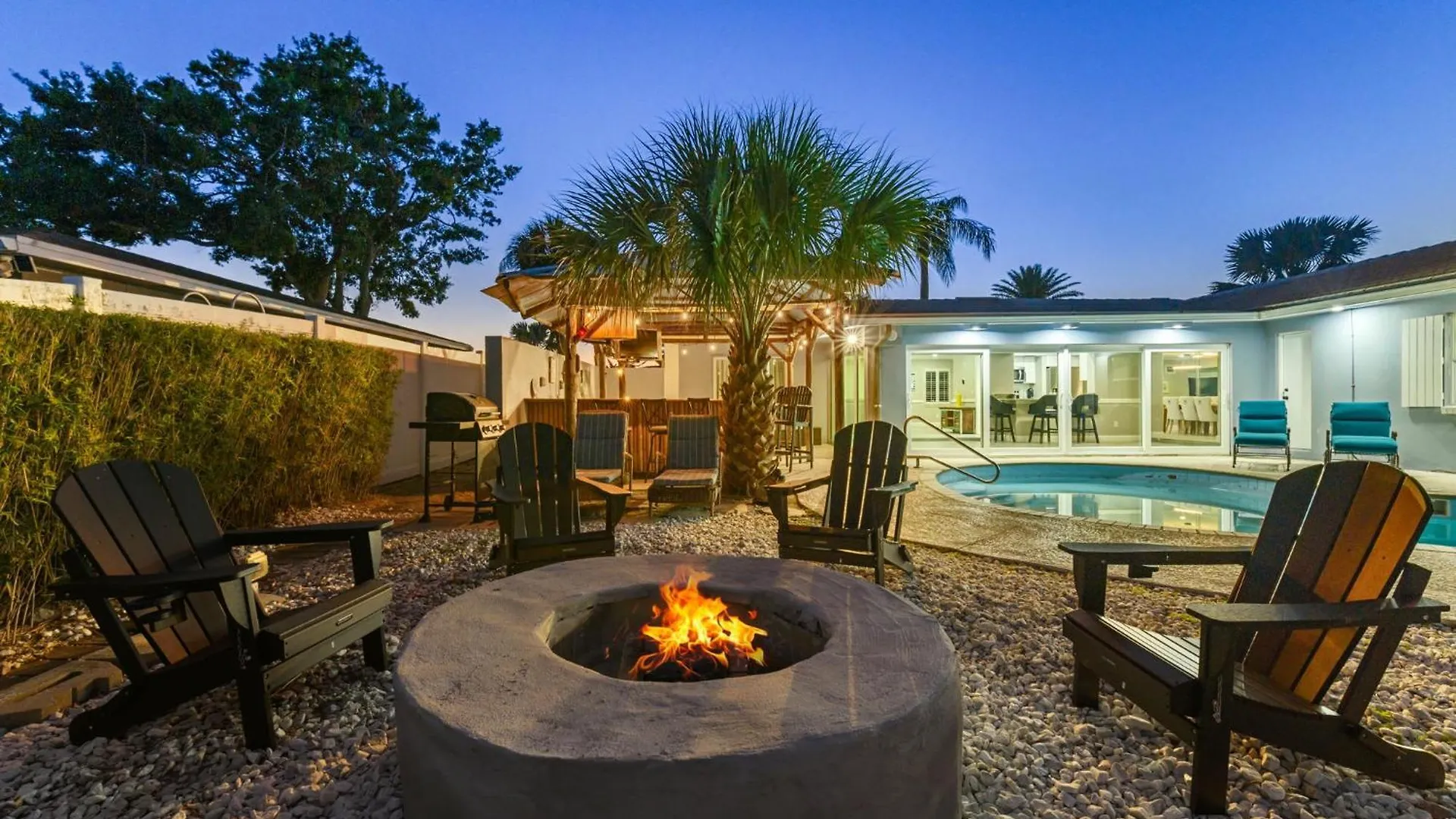 Villa Sleeps 10 Tiki Bar Private Pool Hot Tub Fire Pit Tampa 0*,